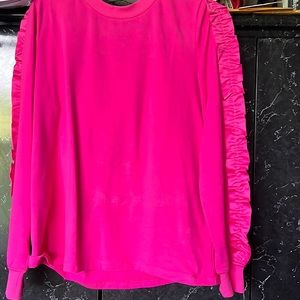 Jason wu pink sweatshirt medium runs large